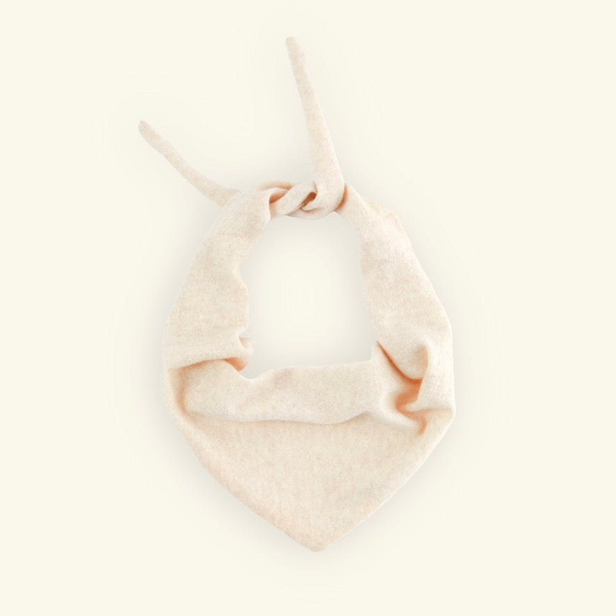 Dreieckstuch aus 100% Kaschmir - pearl