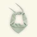 100% Cashmere triangle scarf - sage
