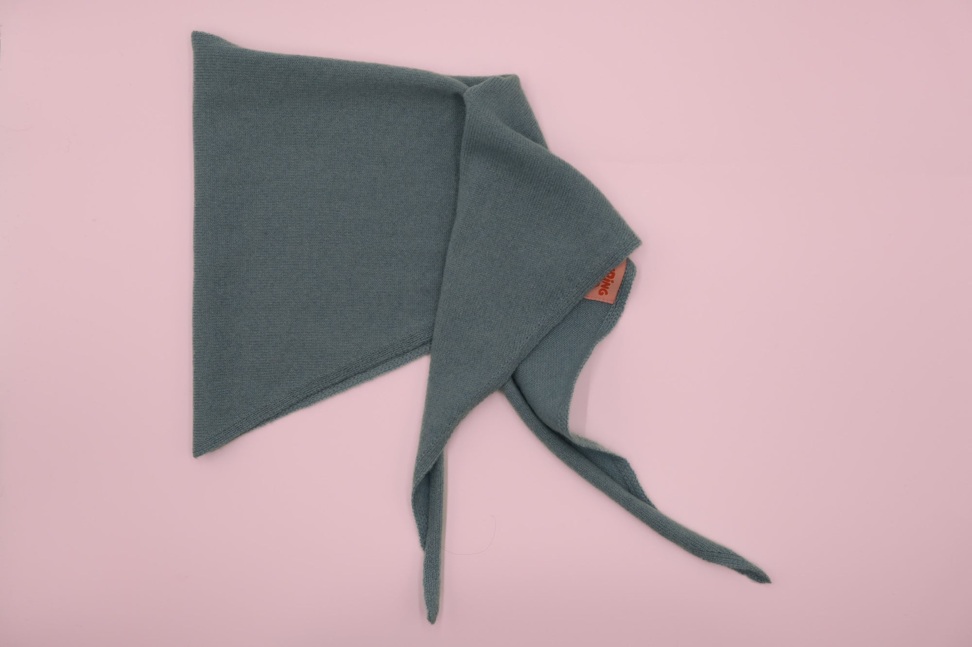 Dreieckstuch 100% Kaschmir - blau