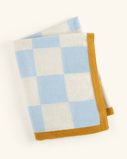 Balaclava für Erwachsene aus 100% Kaschmir blau