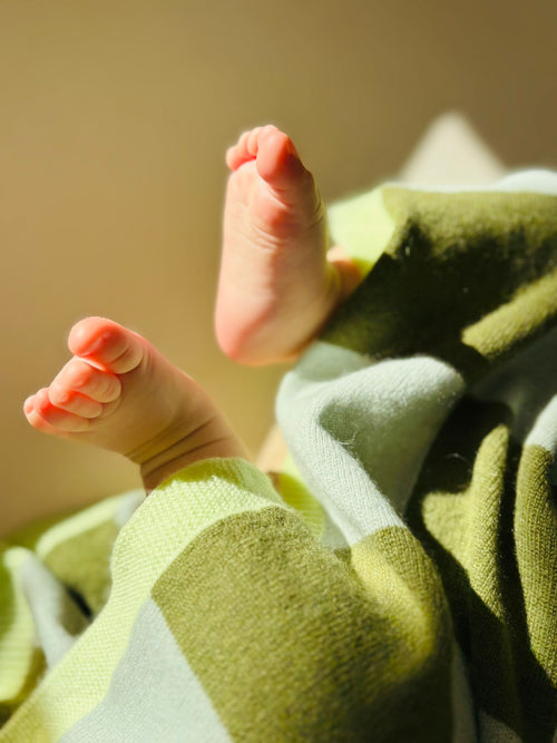 Babydecke aus 100% Kaschmir - Frida